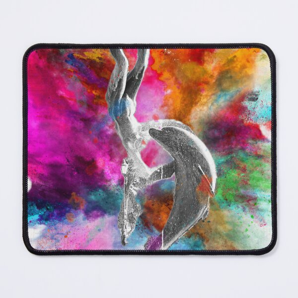Item preview, Female and dolphin art designed and sold by GingaDesigns.