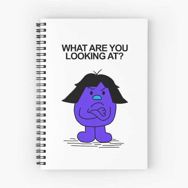 Item preview, What are you looking at? designed and sold by Scat the cat.