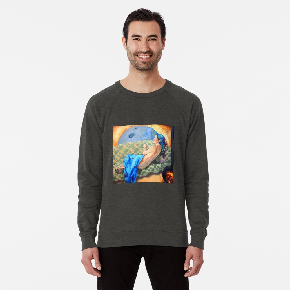 Item preview, Lightweight Sweatshirt designed and sold by BlueStarseed.