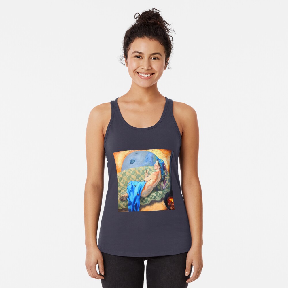 Item preview, Racerback Tank Top designed and sold by BlueStarseed.