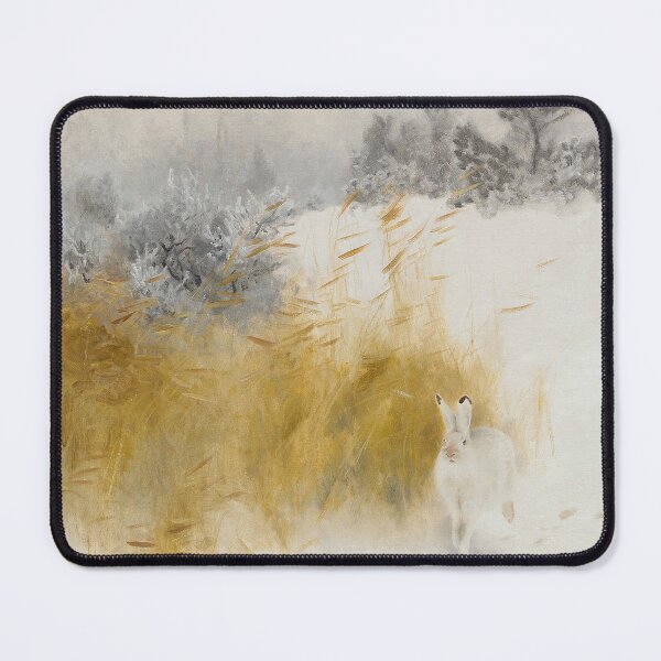 Item preview, Winter Hare in the Snow | P426 designed and sold by Piccolo Fiore Prints.