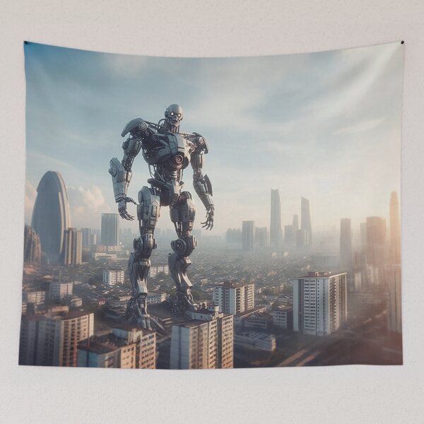 Item preview, Technological Colossus designed and sold by Dudeist Designs.