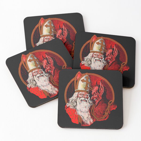 Item preview, Saint Nicholas and Krampus designed and sold by Thelittlelord.