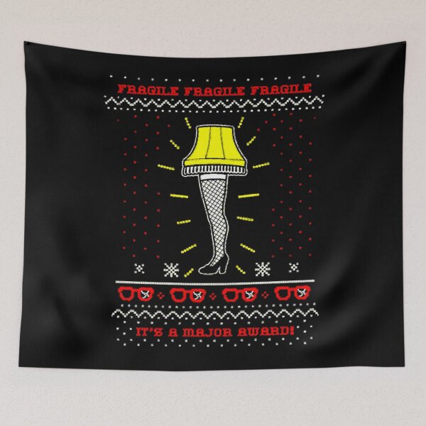 Item preview, LEG LAMP TACKY CHRISTMAS SHIRT designed and sold by spychergale.