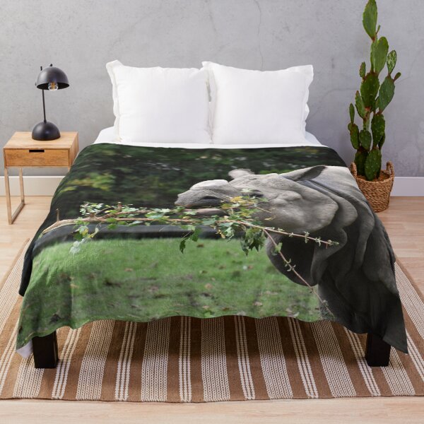 Item preview, Greater one Horned Rhino Photograph designed and sold by megjayne-photos.