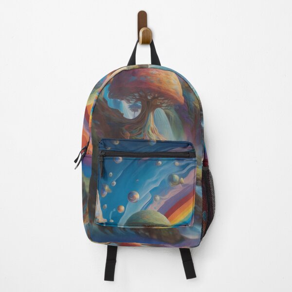 Item preview, Serene Rainbow River Paradise Artwork designed and sold by RevGens.