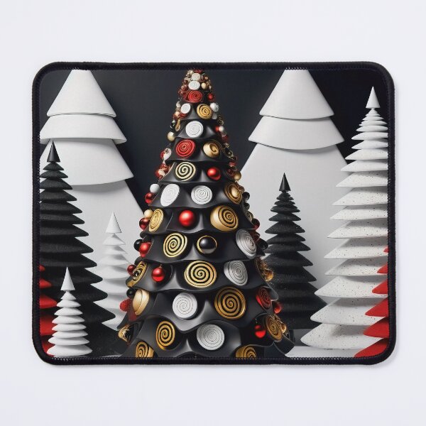 Item preview, Stylized ornamental decorative fantasy artistic Christmas tree illustration designed and sold by 4Seasons.