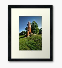 After ironing... Framed Print