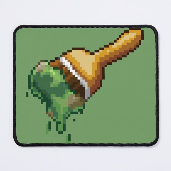 Item preview, Neopet Camoflauge Paint Brush Pixel Art designed and sold by AyrosArts.