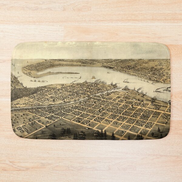 Item preview, Port Huron, Sarnia, Gratiot & Point Edwards, Michigan (1867) designed and sold by allhistory.