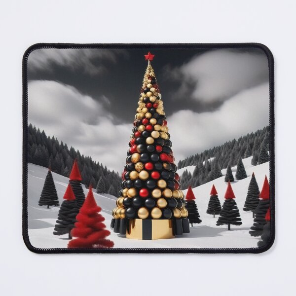 Item preview, Stylized ornamental decorative fantasy artistic Christmas tree illustration designed and sold by 4Seasons.