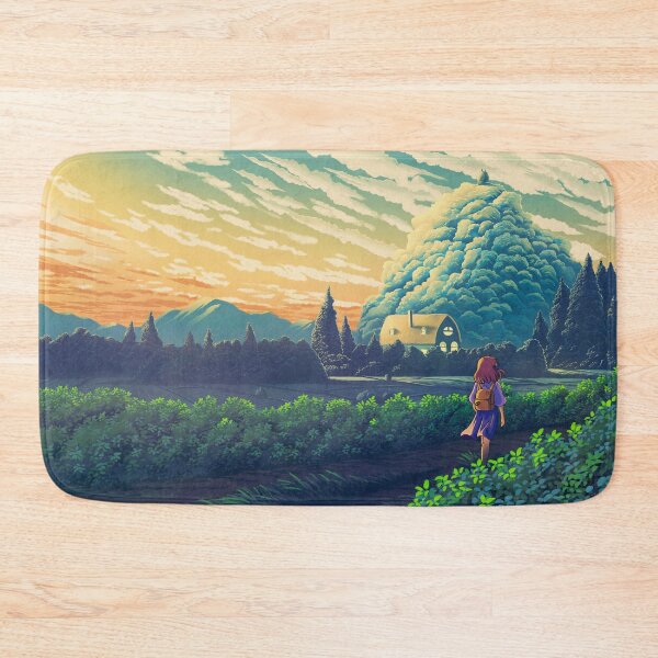 Item preview, Sunset walk anime girl designed and sold by Syntetyc.