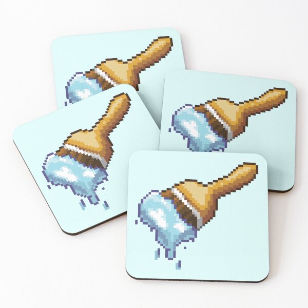 Item preview, Neopet Cloud Paint Brush Pixel Art designed and sold by AyrosArts.