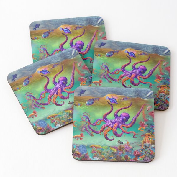 Item preview,   "Otto the Octopus" designed and sold by VividArtVisions.