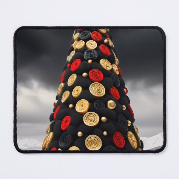 Item preview, Stylized ornamental decorative fantasy artistic Christmas tree illustration designed and sold by 4Seasons.