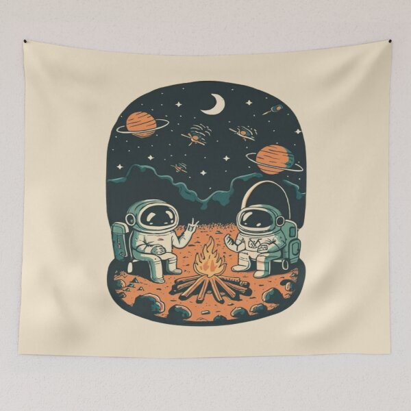 Item preview, Astronaut and Alien Friends designed and sold by UrbanGraphixs.