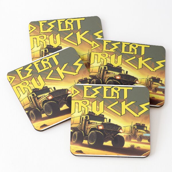 Item preview, Desert Trucks designed and sold by BADESIGNZZ.