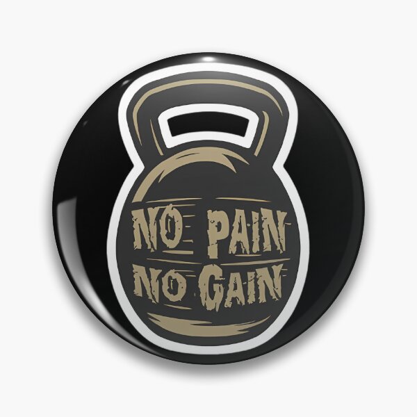Item preview, Kettlebelle (k.g)no pain no gain designed and sold by Ahmedhazem12.