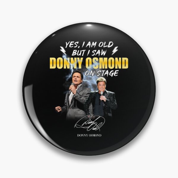 Item preview, YES, I AM OLD BUT I SAW DONNY OSMOND ON STAGE V-neck  Woman designed and sold by kathelmoala.