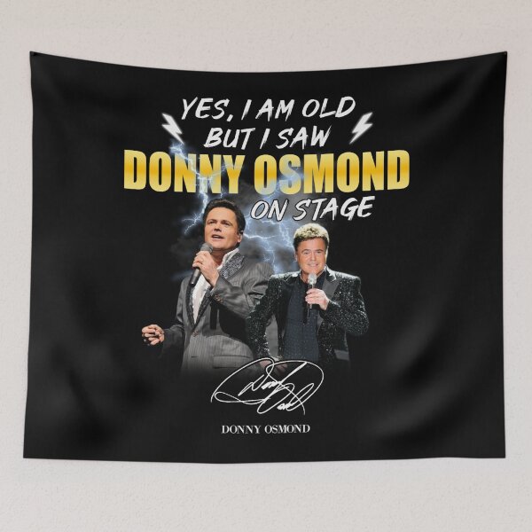 Item preview, YES, I AM OLD BUT I SAW DONNY OSMOND ON STAGE V-neck  Woman designed and sold by kathelmoala.
