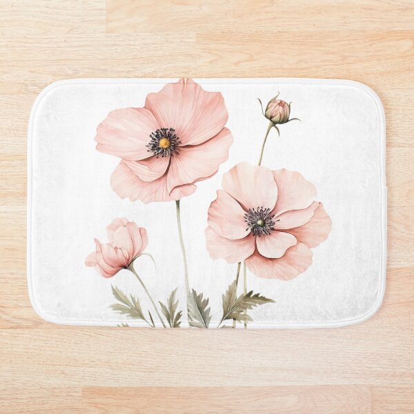 Item preview, Botanic flower watercolor design designed and sold by WhiteDoveArt.