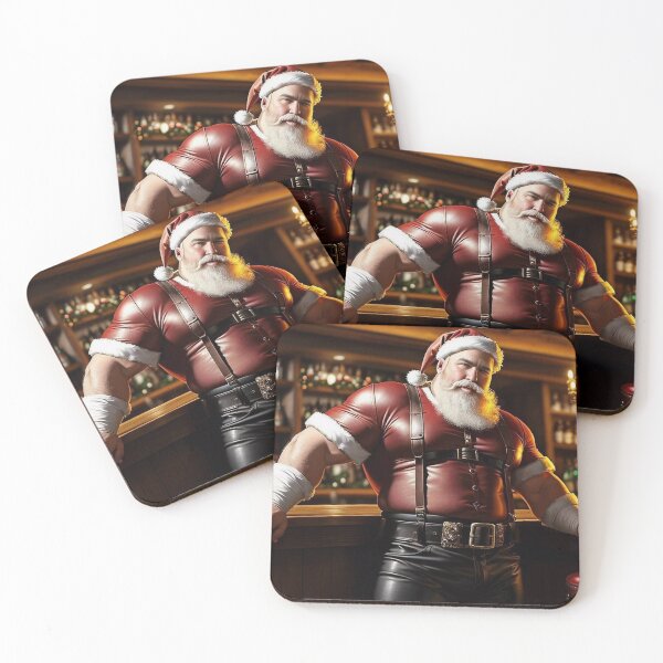 Item preview, Leather Santa Suit designed and sold by Black Rainbow Studios.
