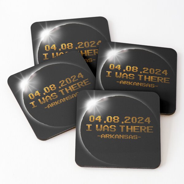 Item preview, Total Solar Eclipse April 8th 2024 State of Arkansas designed and sold by Nerd Shizzle.