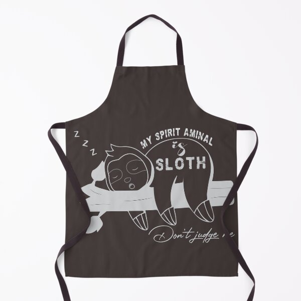 Item preview, Sloth Is My Spirit Animal don't judge me Chillin Lazy Introvert Sloth Funny designed and sold by MAEN00.