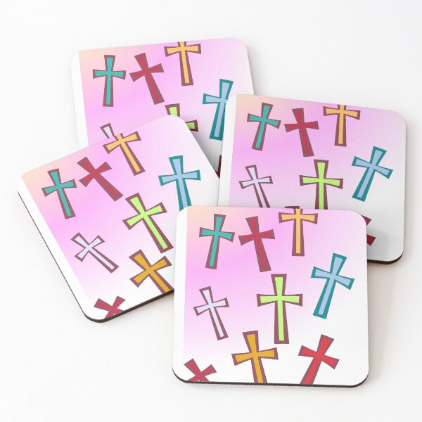 Item preview, cross pastel pattern designed and sold by TheRightHonMP.
