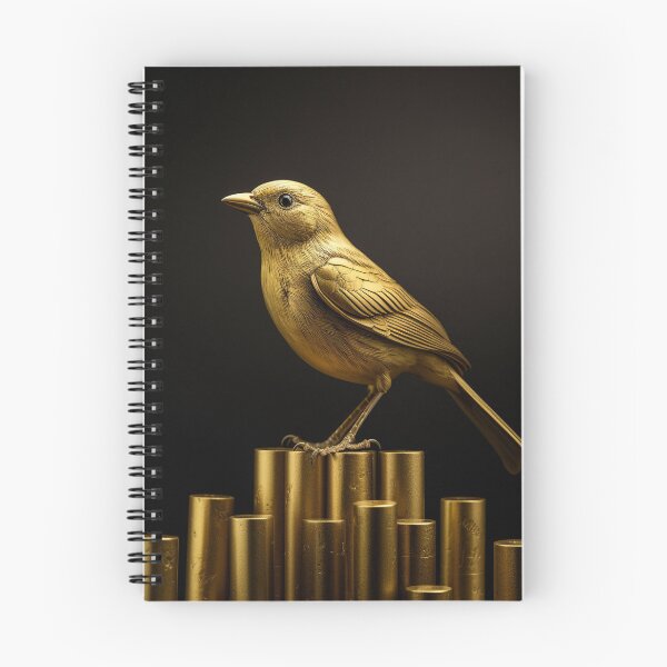 Aperçu de l'œuvre Oiseau d'or sur le graphique du marché boursier créée et vendue par FireFXStudio.