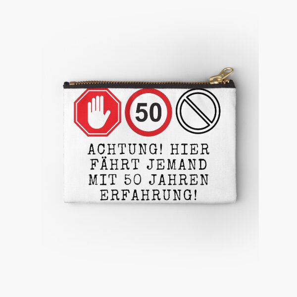 Artikelvorschau, Achtung! Hier Fährt jemand mit 50 Jahren Erfahrung! entworfen und verkauft von Pilot-Eugen.