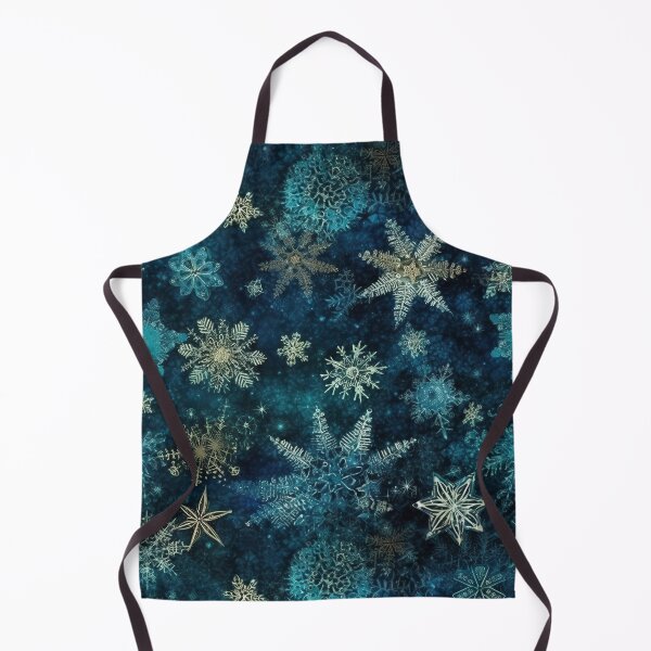 Item preview, Blue Magical Winter Snowflakes designed and sold by pinkal.