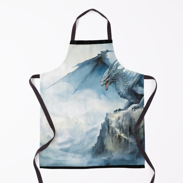 Item preview, Dark Fantasy Watercolor - Winter Ice Dragon designed and sold by Fantasy Masterpiece.