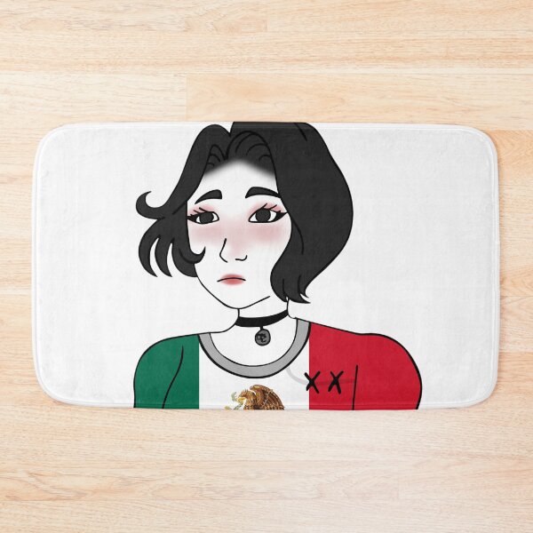 Item preview, Doomer Girl Wojak - Mexico designed and sold by AztecaPixels.