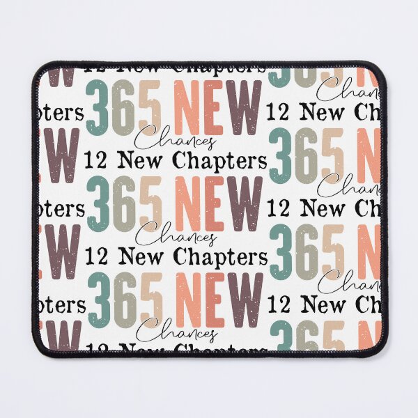 Item preview, Funny Year, 12 New Chapters 365 New Chances, happy newyear designed and sold by ArtByKatti.
