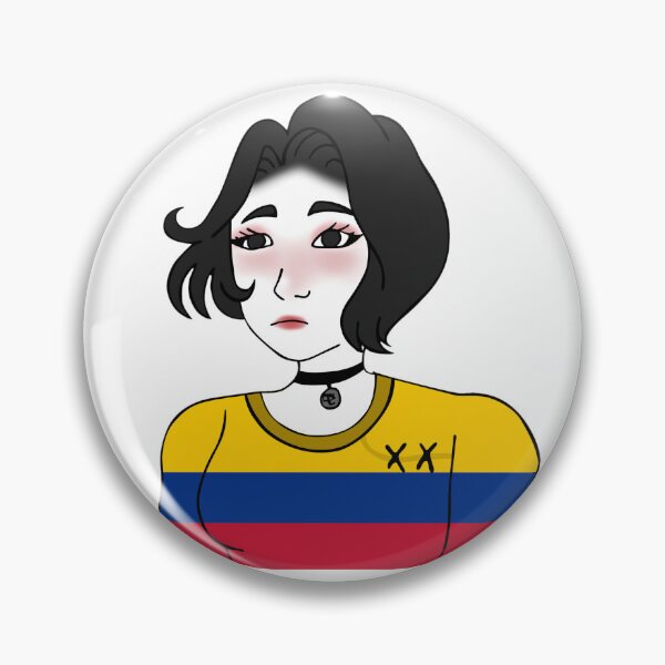 Item preview, Doomer Girl Wojak - Colombia designed and sold by AztecaPixels.