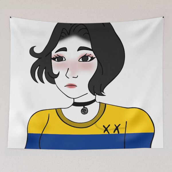 Item preview, Doomer Girl Wojak - Colombia designed and sold by AztecaPixels.