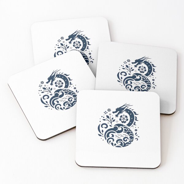Item preview, Silhouette Japanese Dragon designed and sold by sbachstroem.