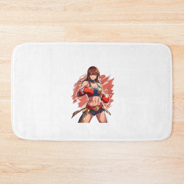 Item preview, Luchadora de MMA femenina designed and sold by macadolie.
