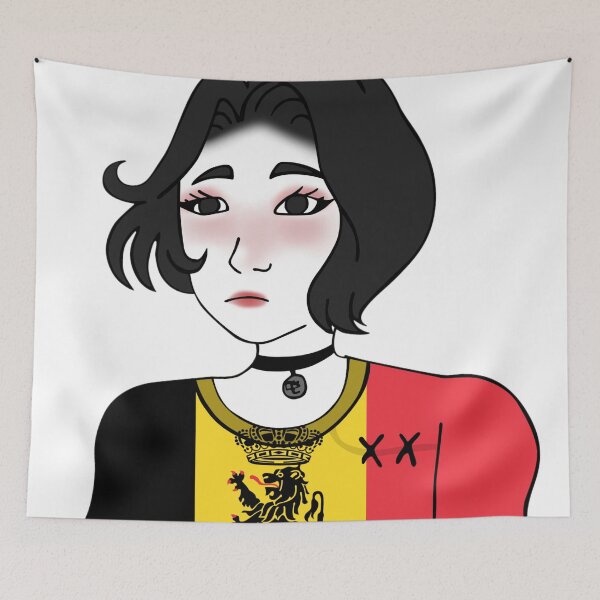 Item preview, Doomer Girl Wojak - Belgium designed and sold by AztecaPixels.