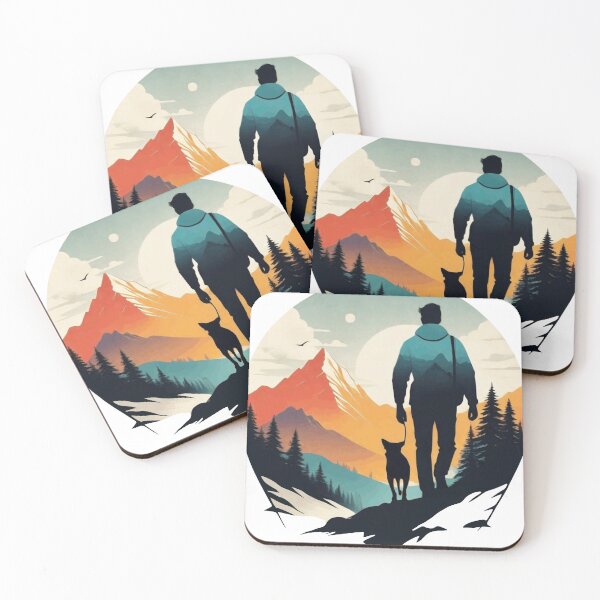 Item preview, Hike through the mountain silhouette designed and sold by MarketMovers.