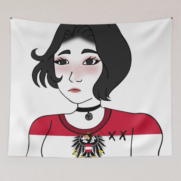 Item preview, Doomer Girl Wojak - Austria designed and sold by AztecaPixels.