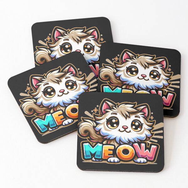 Item preview, Meow - Cat Illustration designed and sold by MrERNST.