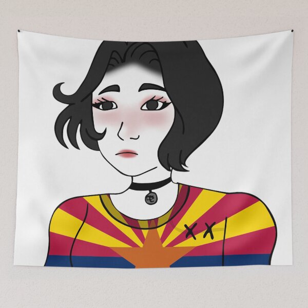 Item preview, Doomer Girl Wojak - Arizona designed and sold by AztecaPixels.