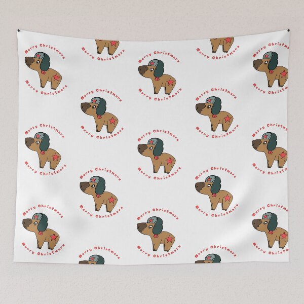 Item preview, Capibara feliz navidad meme político comunismo designed and sold by sapphicandwilde.