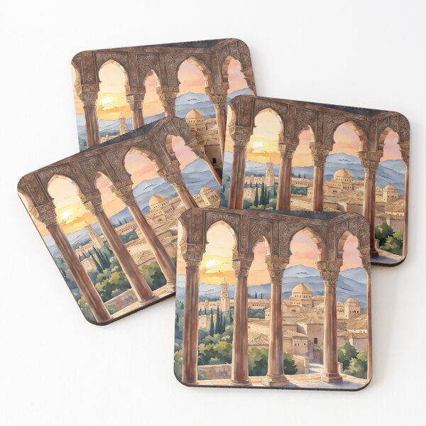 Item preview, Sunset Splendor: The Famous Alhambra in Granada, Spain designed and sold by LSVart.