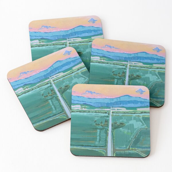 Item preview, Midd Aerial Triptych (center) designed and sold by aves123.
