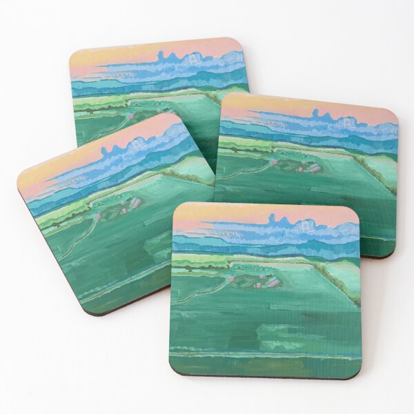 Item preview, Midd Aerial Triptych (right) designed and sold by aves123.