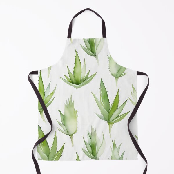 Item preview, Aloe Vera watercolor pattern designed and sold by Sp3ctrumOfColor.
