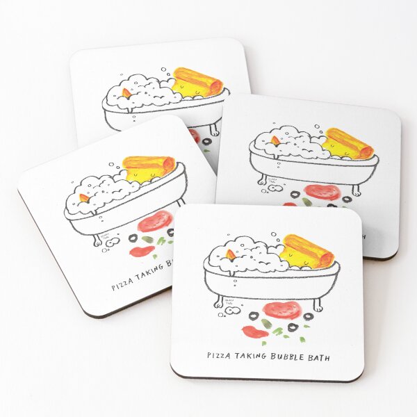 Item preview, Pizza Taking A Bubble Bath designed and sold by OharaHale.